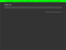 Tablet Screenshot of n85b.com